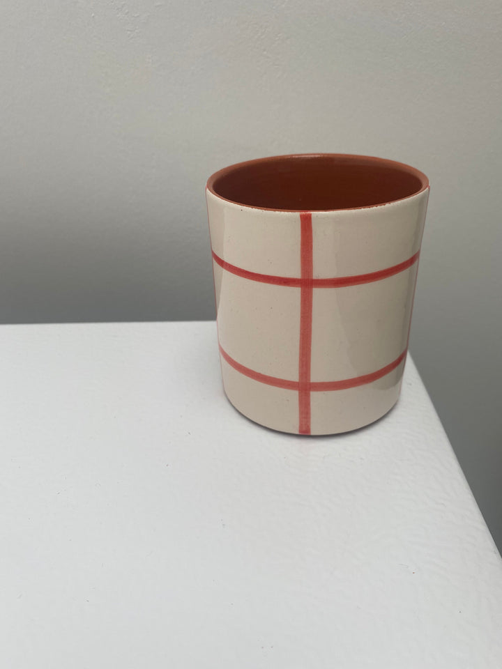 Tasse quadrillées - Made in Portugal