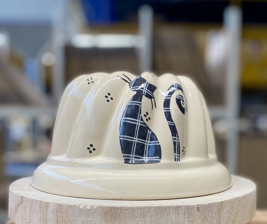 Kougelhopf chat noir Moules à Kougelhopf Poterie Beck