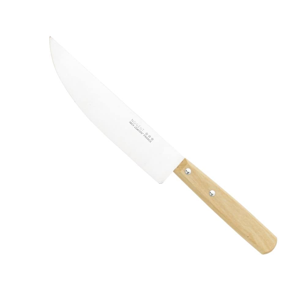 Couteau de Chef – Lame lisse 17cm – Naturel | Classic Bois