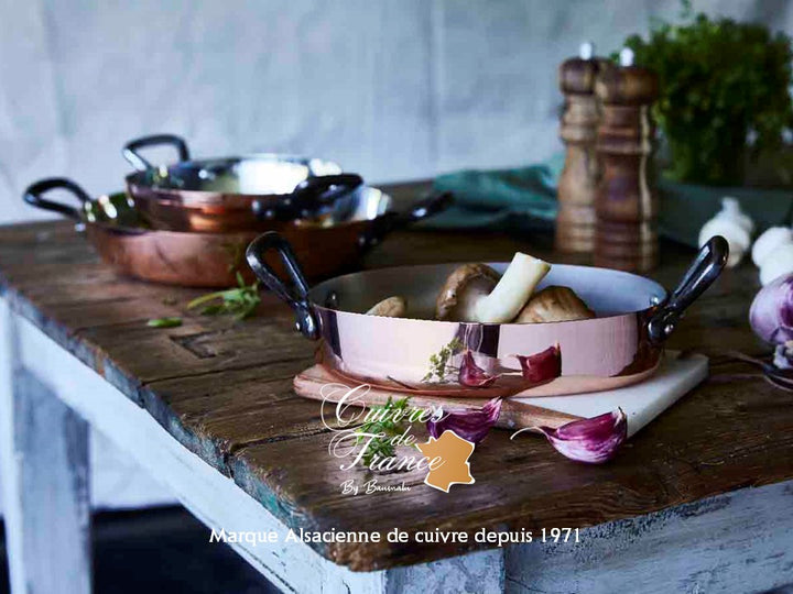 Sauteuse en cuivre Sauteuses Baumalu