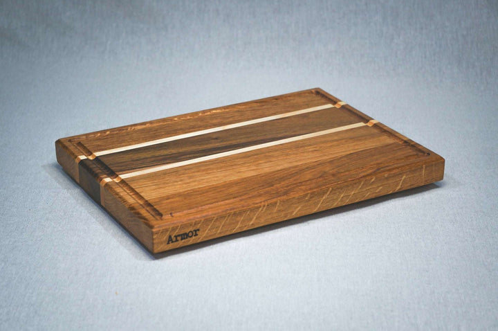 Planche à découper ARMOR en bois massif artisanal made in France