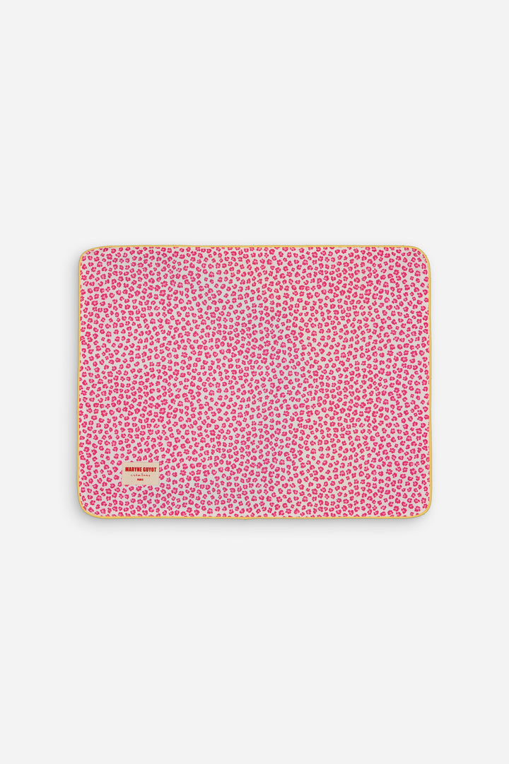 Set de table réversible motif Graou et tie and dye rose - Graou Rose - Lot de 2