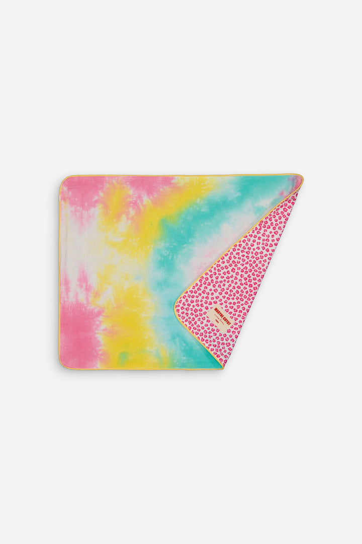 Set de table réversible motif Graou et tie and dye rose - Graou Rose - Lot de 2