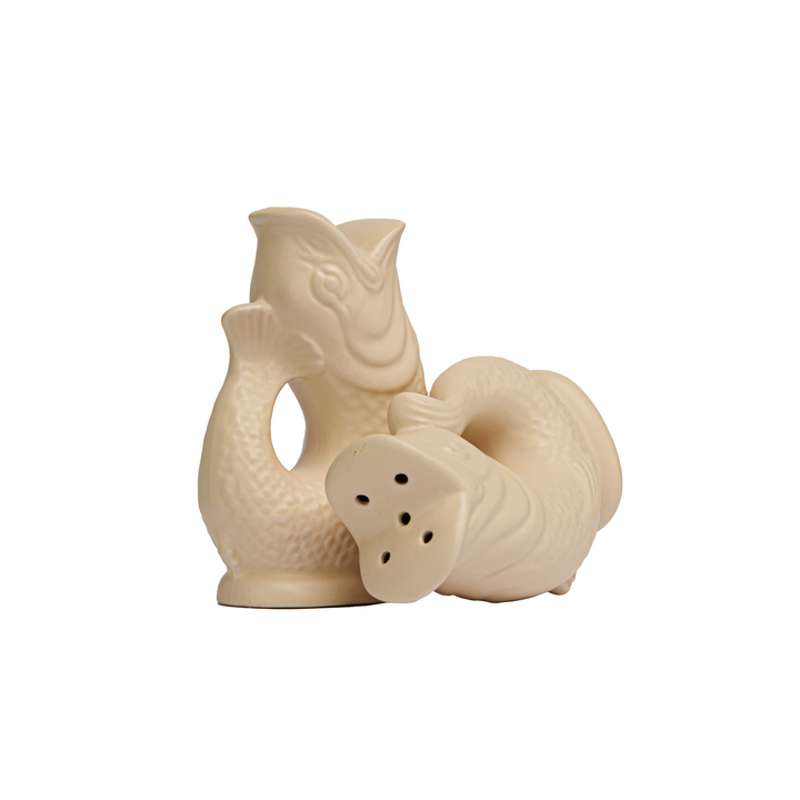 Gluggle Jug Salt and Pepper Shakers | Matte Sand