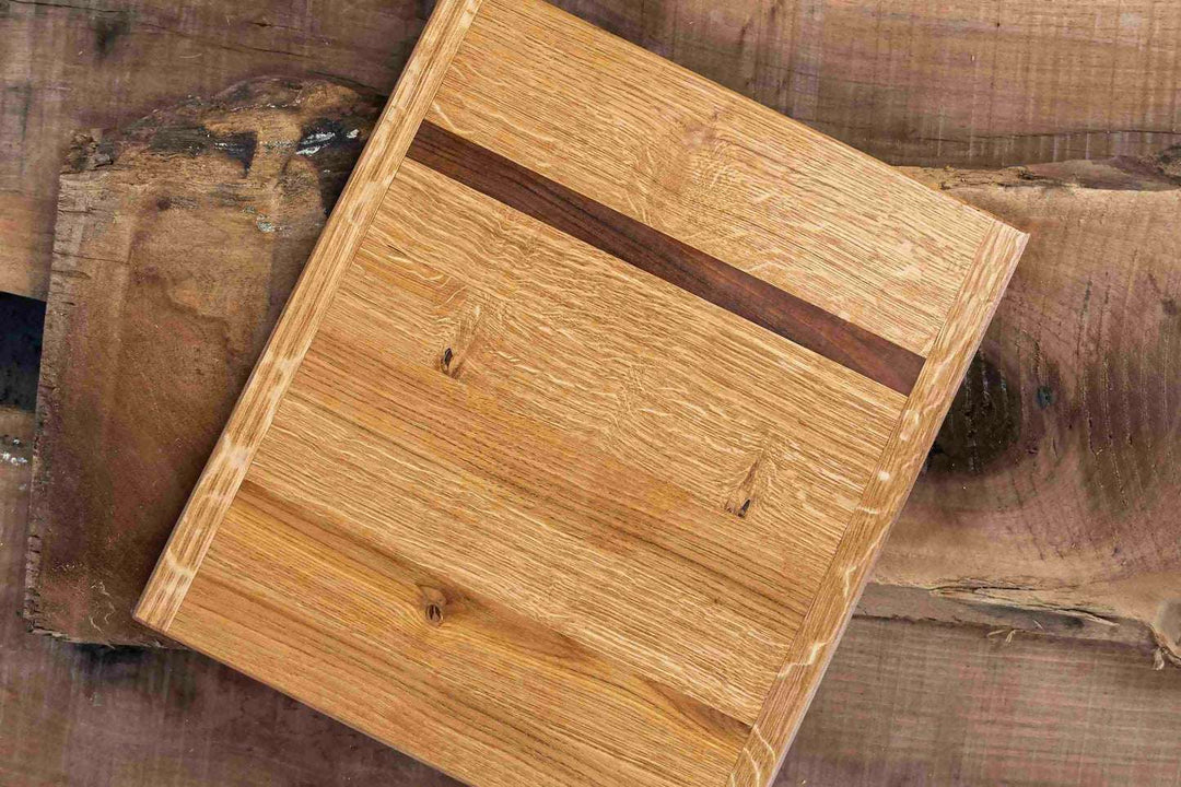 Planche à découper grand format LOUARN artisanale en bois massif made in France
