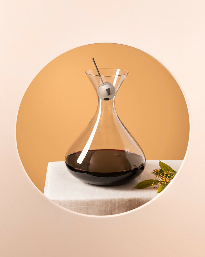 Carafe à vin innovante Open Cristal Developer