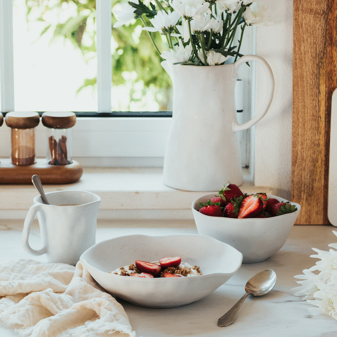 Nature White Mug | Shape White Mug | Egg Back Home