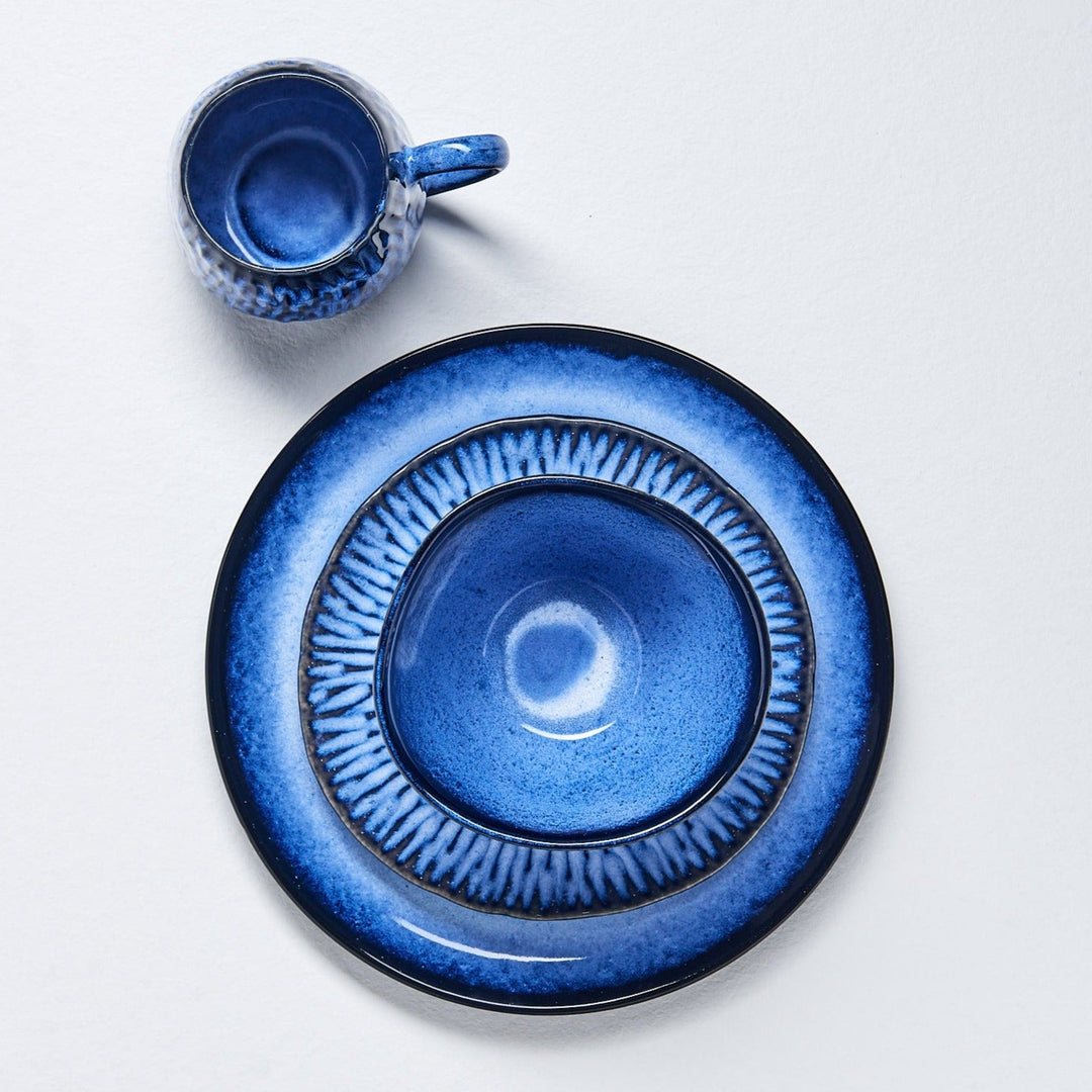 Wonder Plate Set | Blue Seashell Set | Eggbackhome