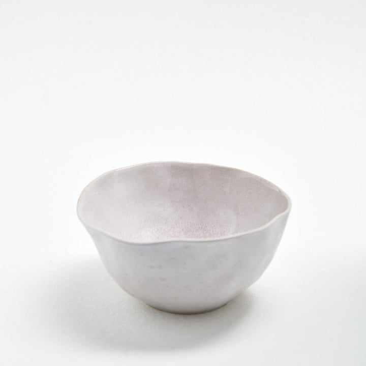 Nature Shape White Light Bowl | Pink Dinner Bowl | Egg Back Home