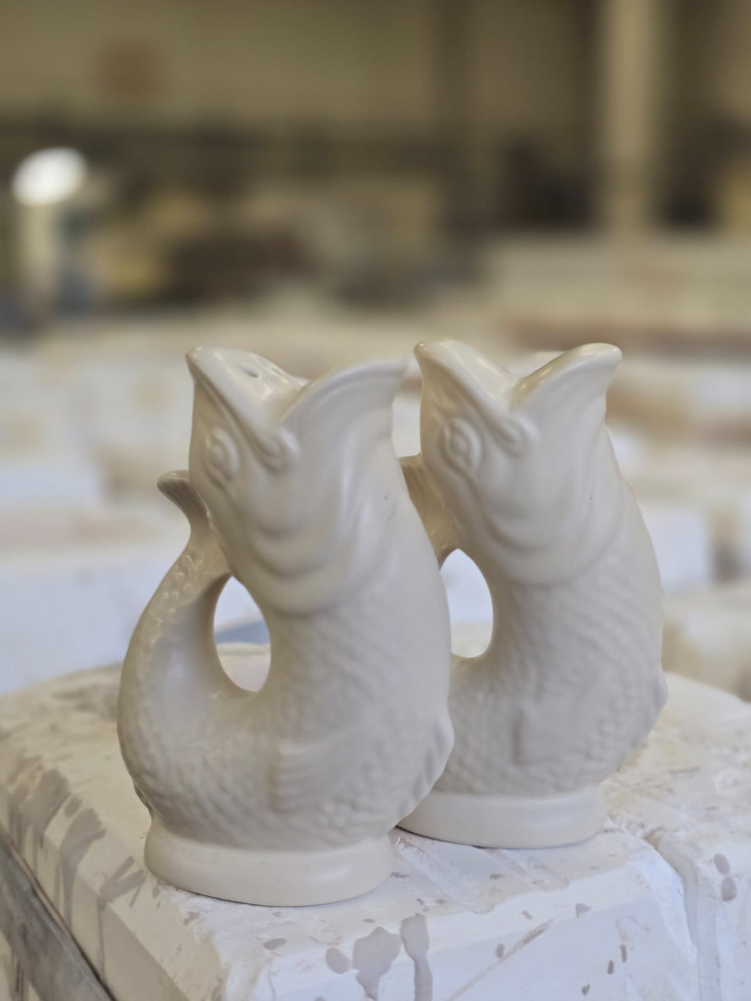 Gluggle Jug Salt and Pepper Shakers | Matte Sand