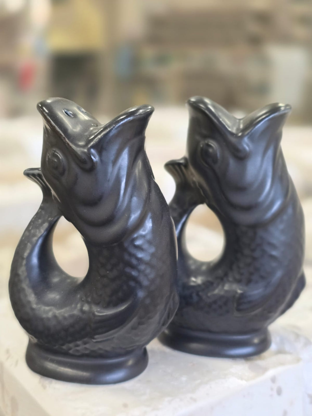 Salière et poivrière Gluggle Jug | Noir mate