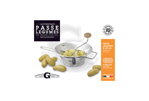 Passe légumes plastique premium Vert - 3 grilles