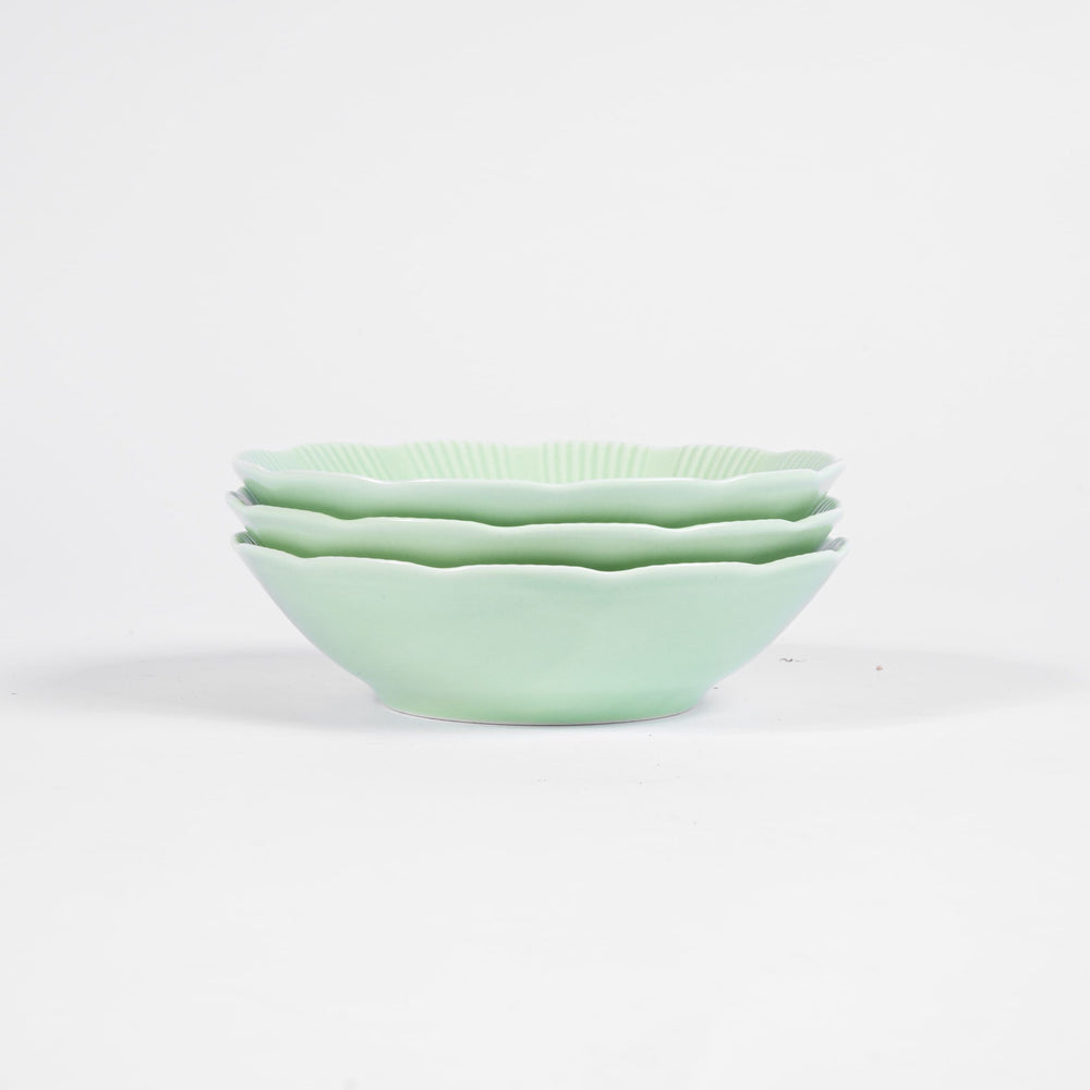 La coupelle en porcelaine Tahiti - Vert Coupelles Ogre la Fabrique