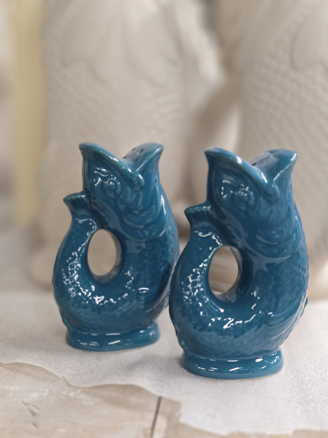 Salière et poivrière Gluggle Jug | Bleu pétrole