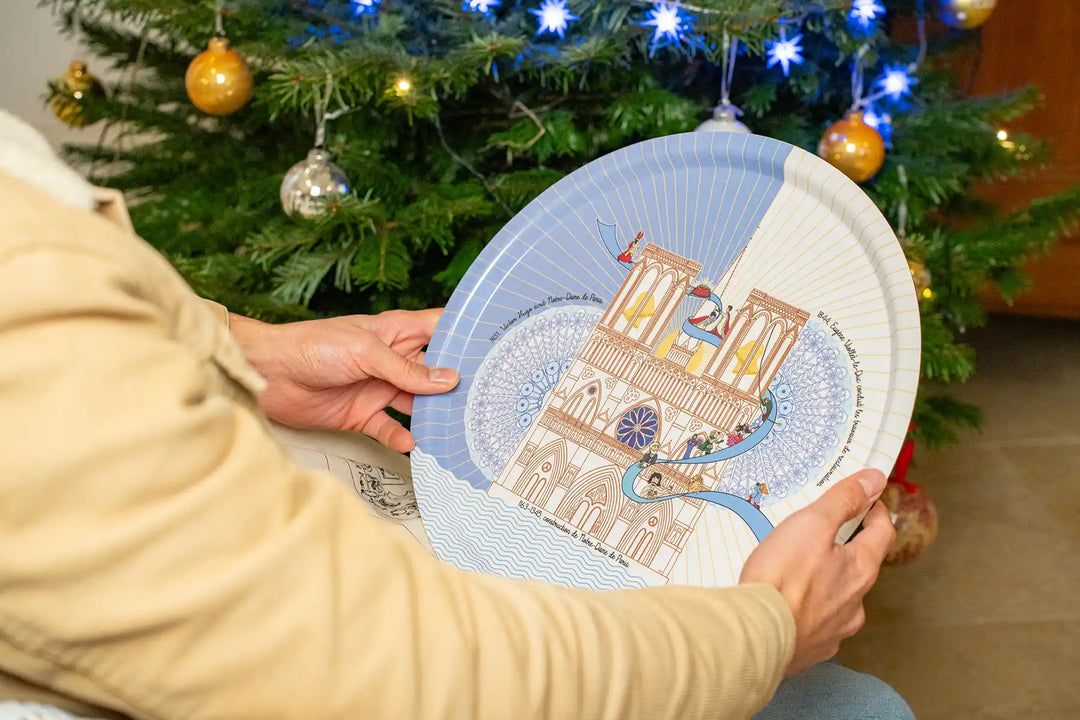 Ensemble complet Notre-Dame de Paris - Plateau & dessous de verre Ensembles plateau et dessous de verre Ours Blanc