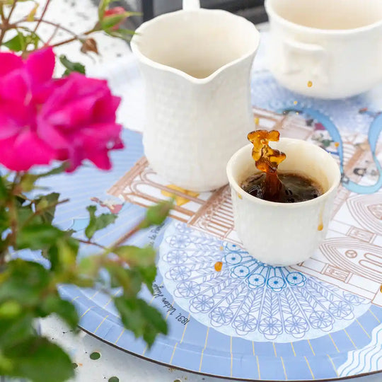 Ensemble complet Notre-Dame de Paris - Plateau & dessous de verre Ensembles plateau et dessous de verre Ours Blanc