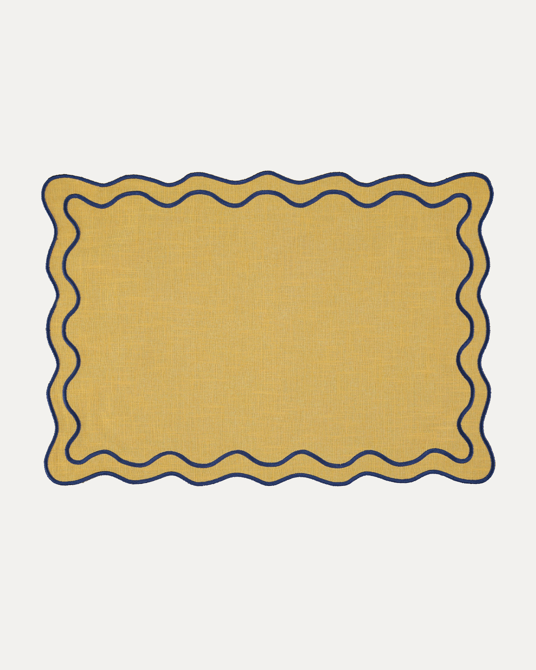 Set de table Beja, jaune et bleu