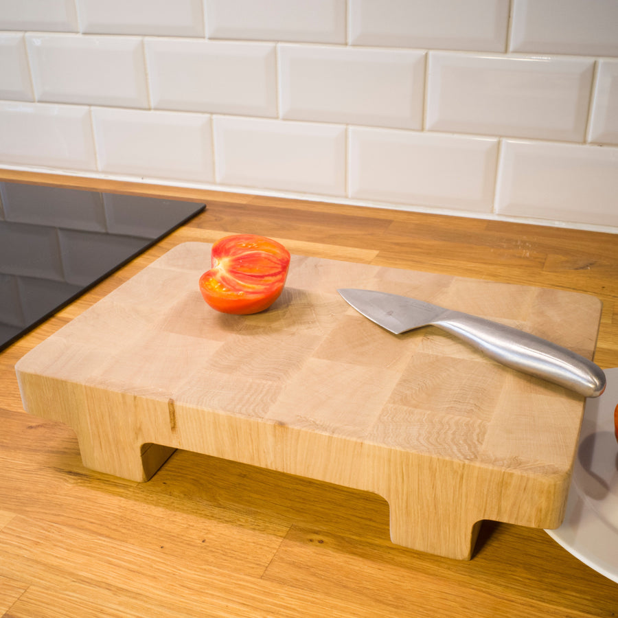 Billot Geta en bois de bout de charme du Jura pour toutes vos découpes.