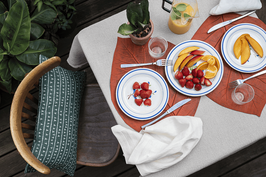 Housse de coussin lin 30x50 - Motif ARRASTA PÉ couleur vert AMAZÔNIA Housses de coussins Sabia Brasilian Design