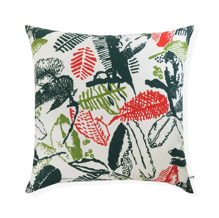 Housse de coussin lin 80x80 - Motif RECANTO Housses de coussins Sabia Brasilian Design