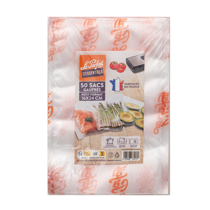 Sacs sous-vide - lot de 50 - Fabriqués en France