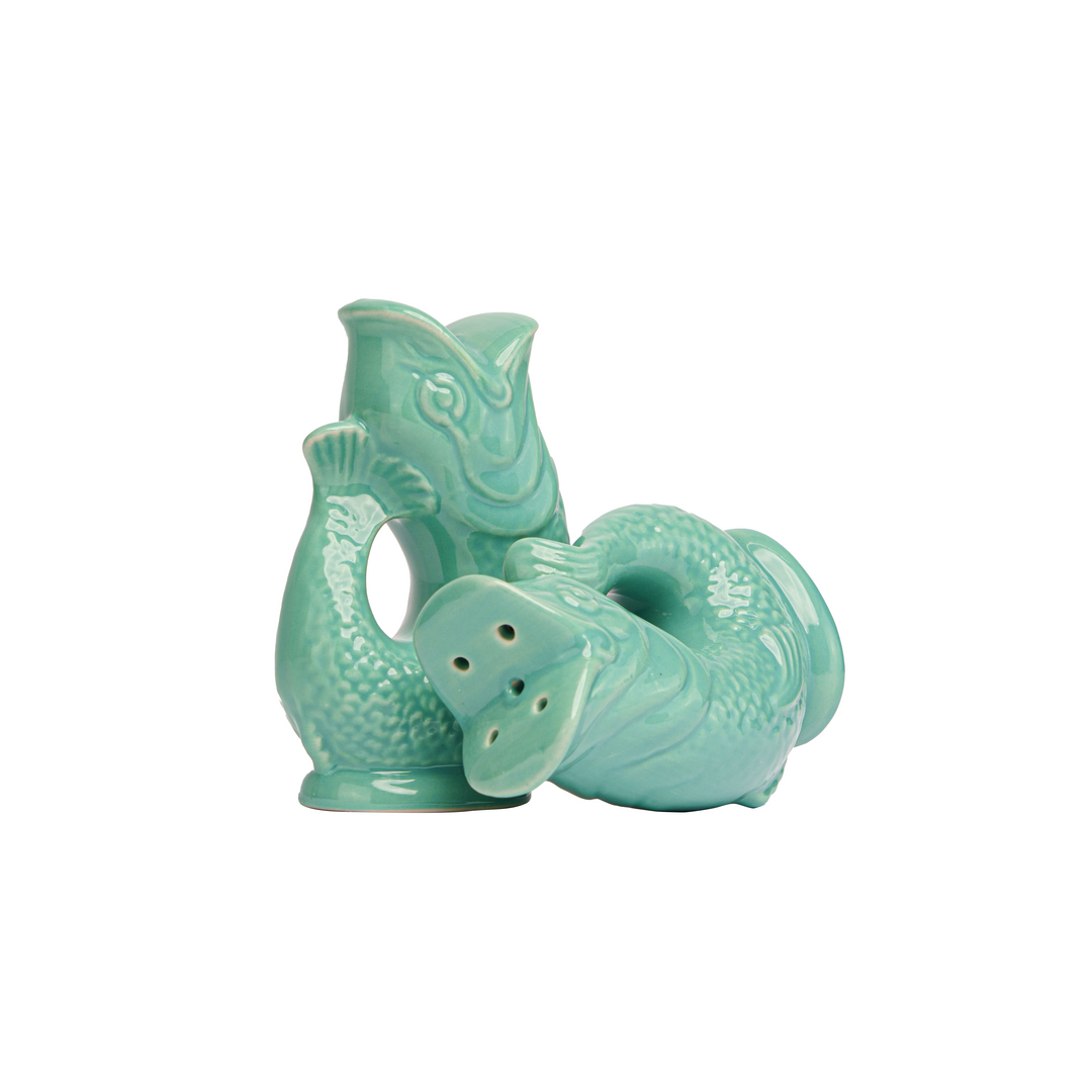 Gluggle Jug Salt and Pepper Shakers | Algae Green