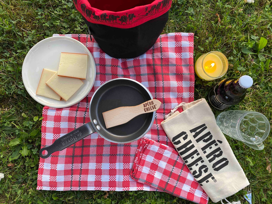 Original Apéro Cheese: the individual portable raclette service