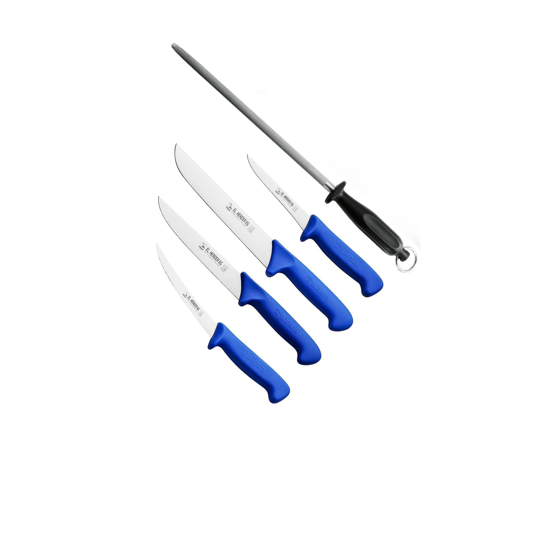 Professional Butcher/Butcher Knife Set - 5 Pieces