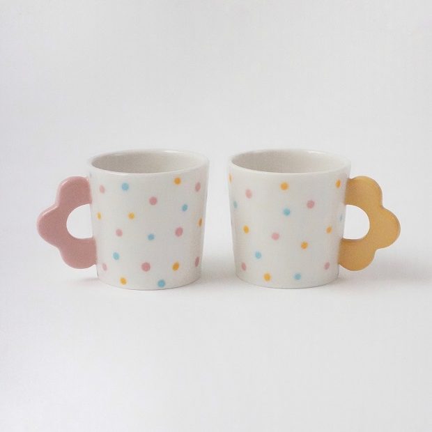 Tasse à expresso "Flower" Tasses Textura Ceramics