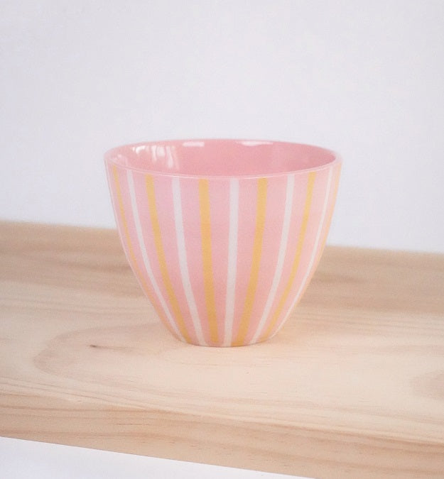 Tasse "Pink Striped"