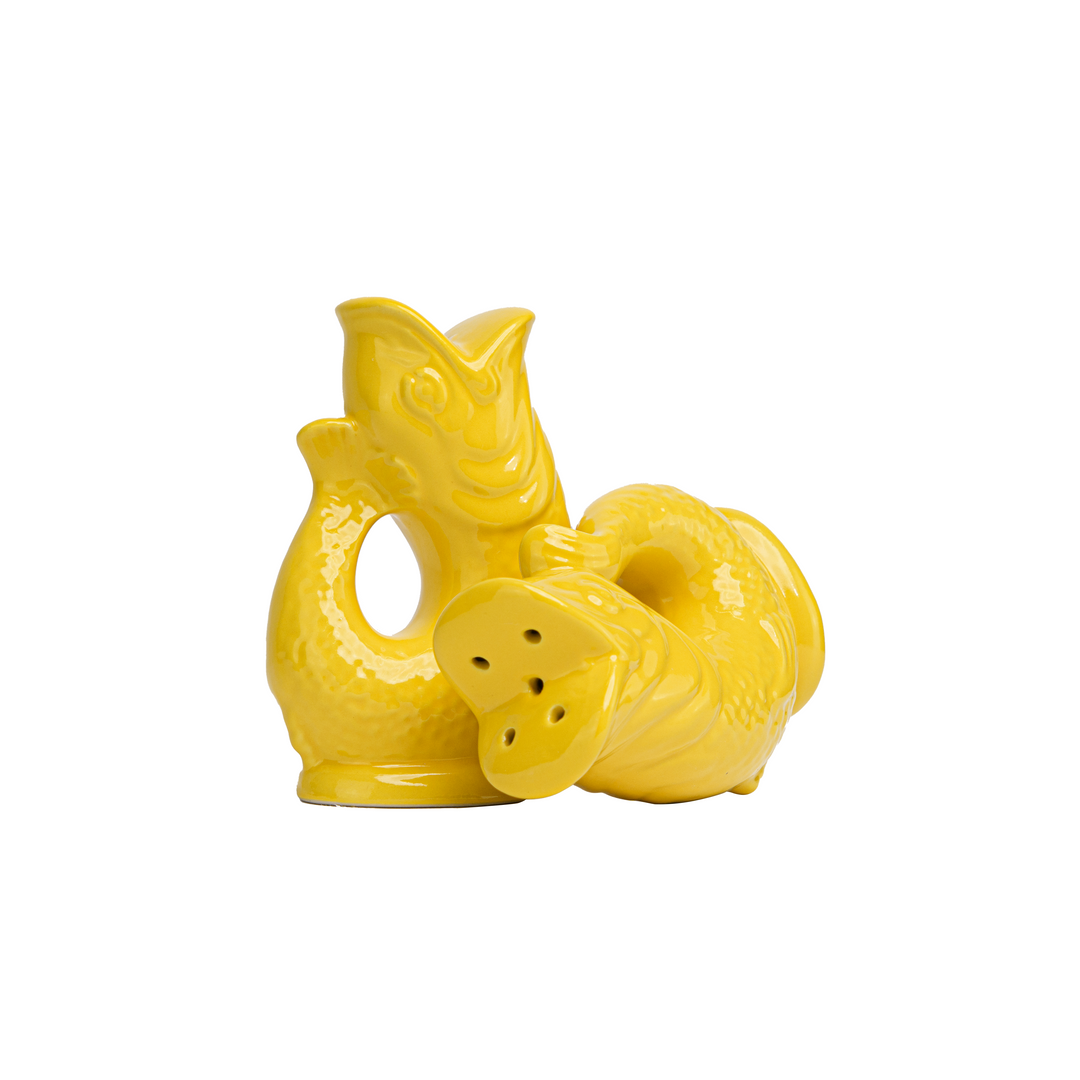 Gluggle Jug Salt and Pepper Shakers | Lemon Yellow