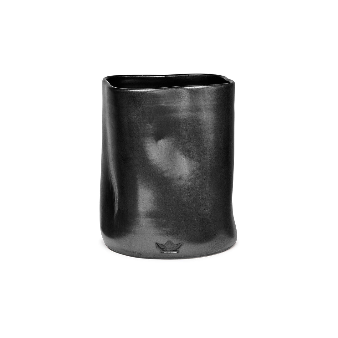 Dented Utensil Holder - Matte Black