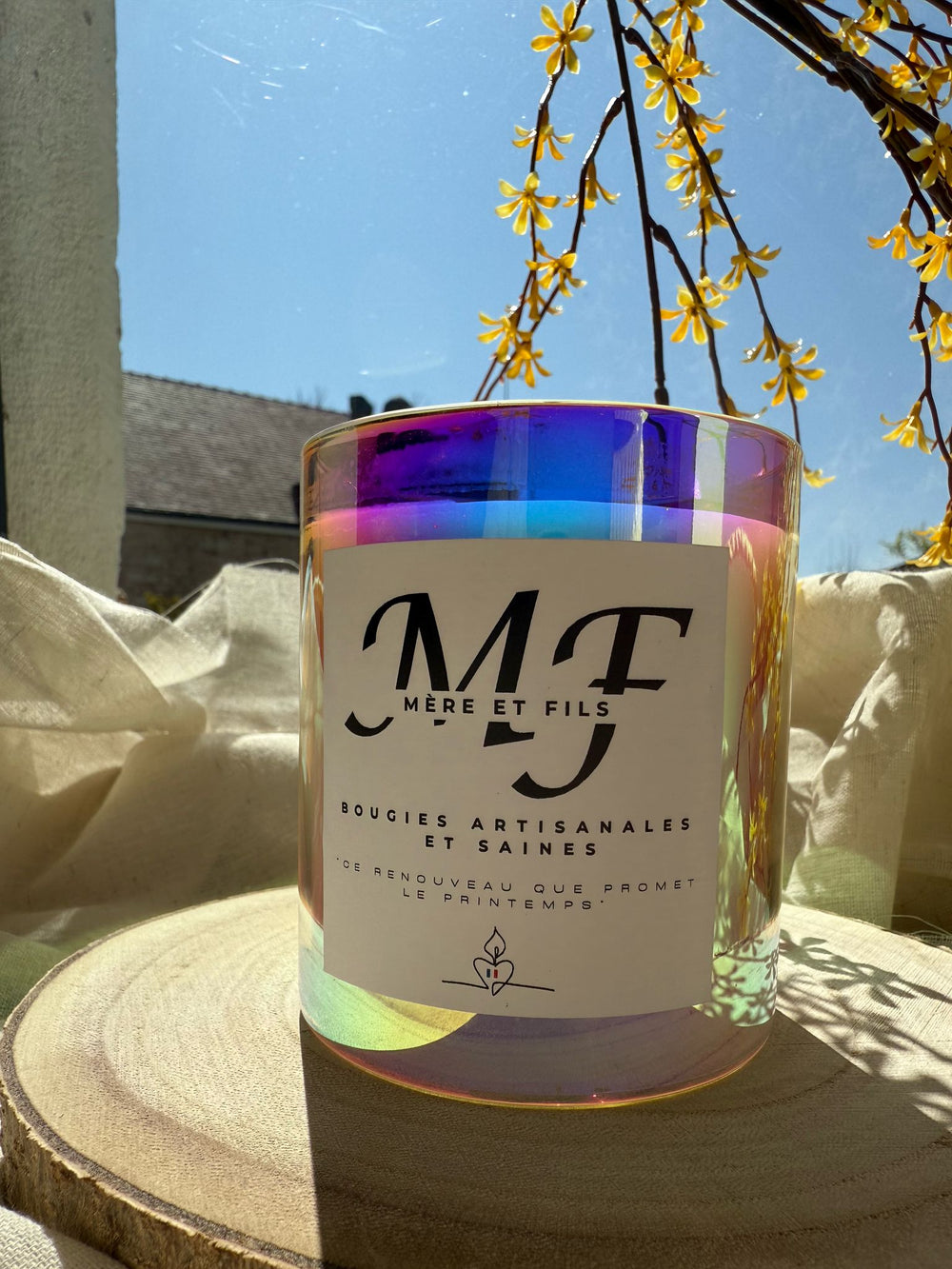 Bougie parfumée Ce renouveau que promet le printemps Bougies parfumées Mère et Fils