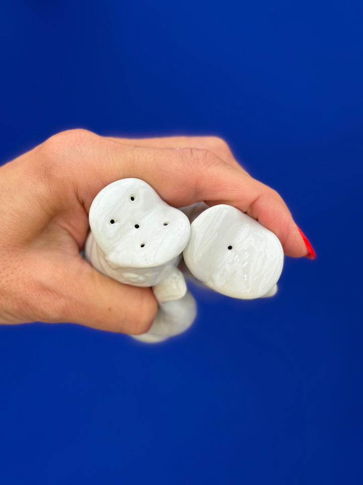 Gluggle Jug Salt & Pepper Shakers | White