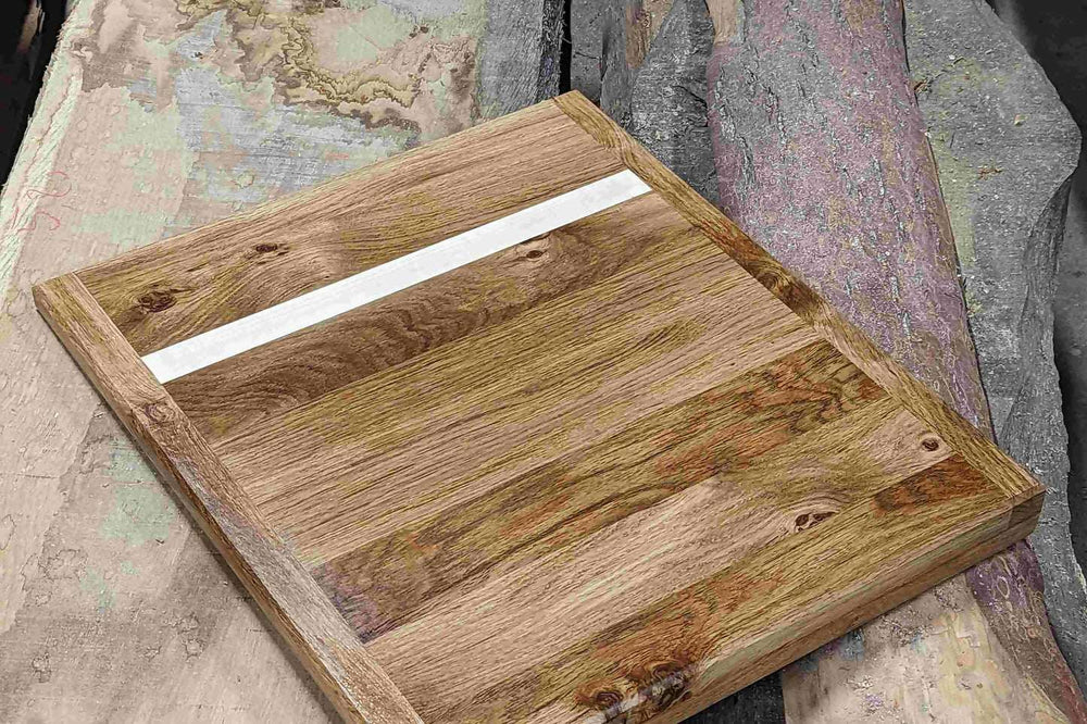 Planche à découper grand format LOUARN artisanale en bois massif made in France