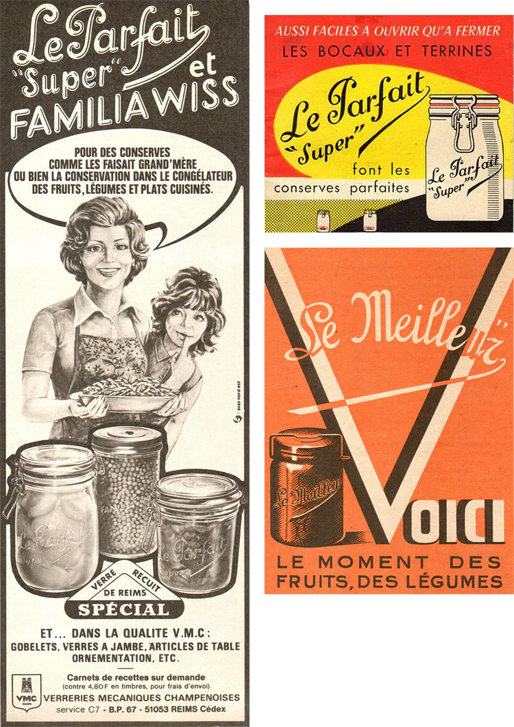 capsule FAMILIA WISS pour terrines Le Parfait capsule FAMILIA WISS pour terrines Le Parfait