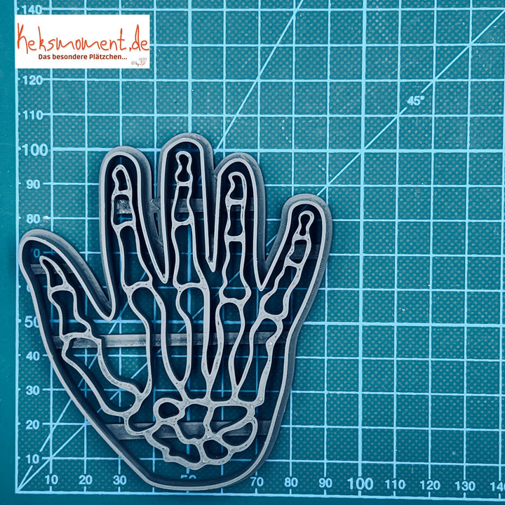 Emporte-pièce Main de squelette Emporte-pièces Keksmoment