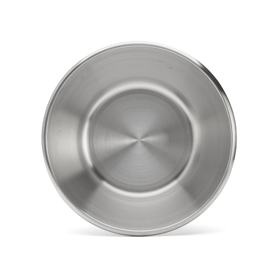 Bassine conique inox, bord roulé ouvert - diamètre 32cm