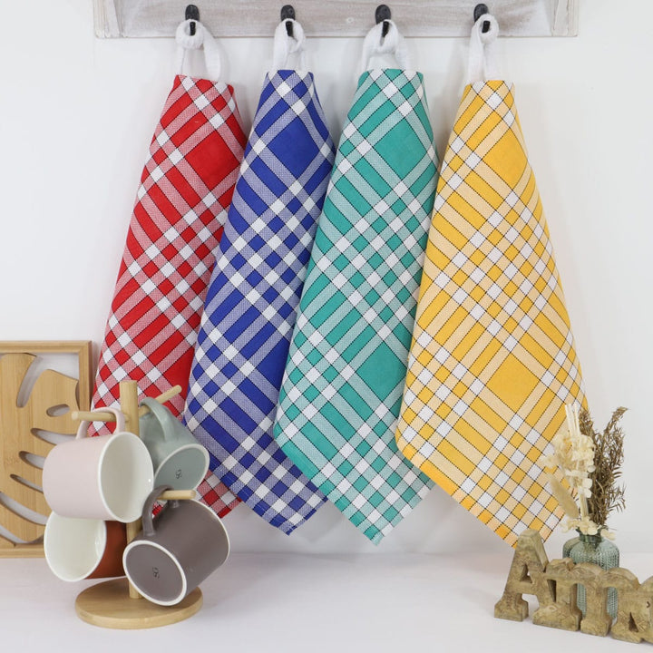 Lot de 10 bavoirs enfants coton carreaux vichy CLEAN Bavoirs Linandelle