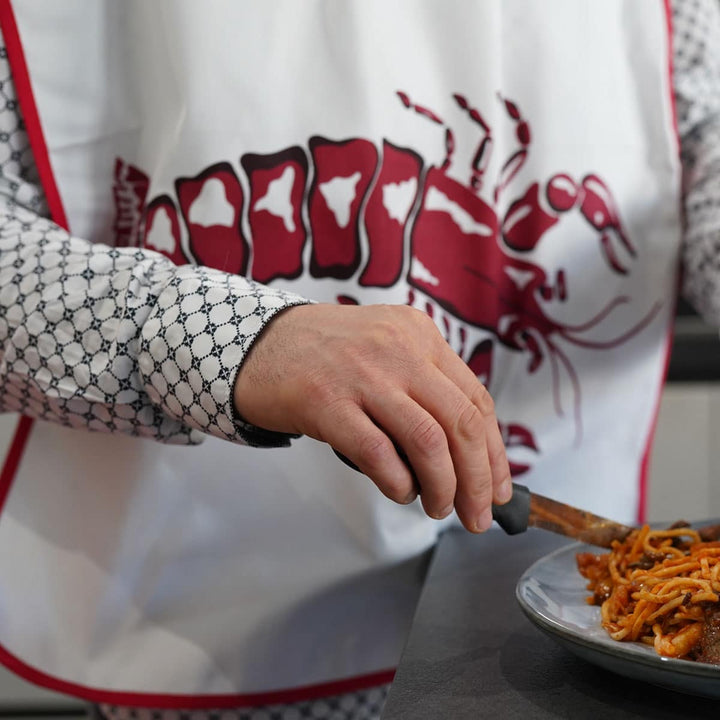 Lot de 2 bavoirs coton adultes HOMARD Bavoirs Linandelle