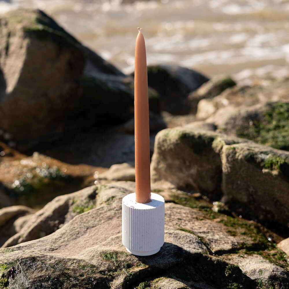 Bougeoir Colosse blanc Bougeoirs Malakio