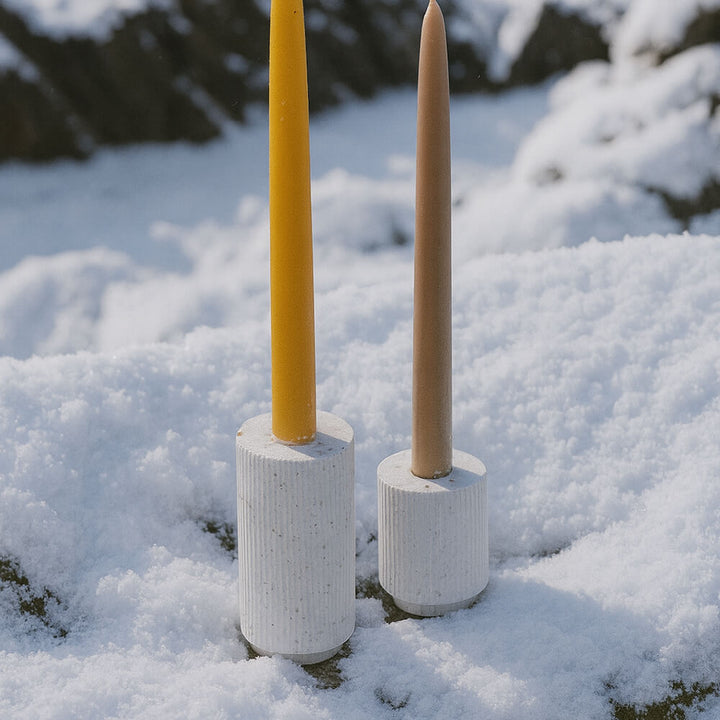 Bougeoir Colosse blanc