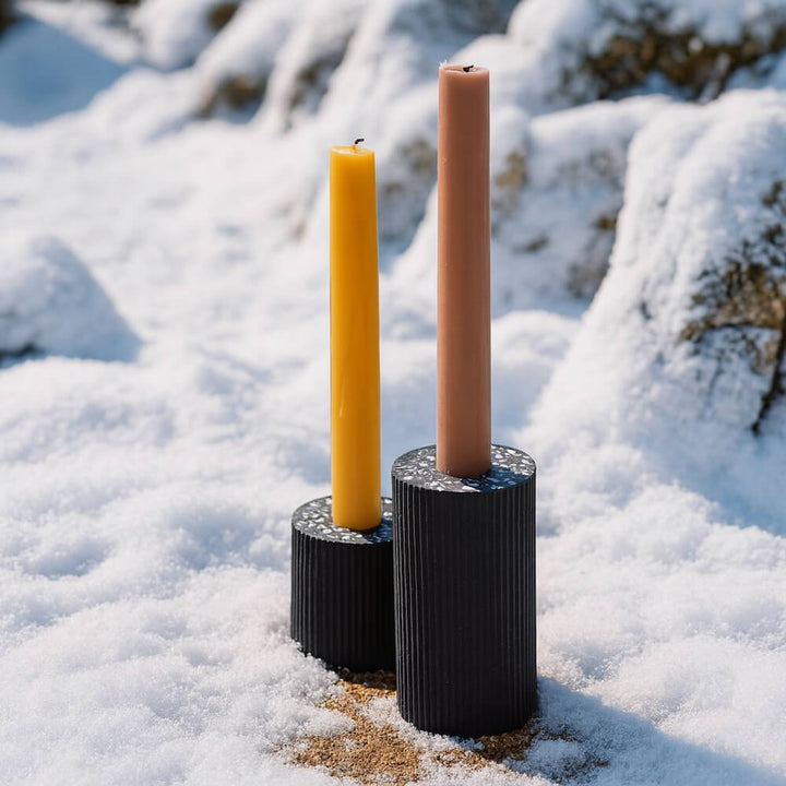 Bougeoir Colosse noir