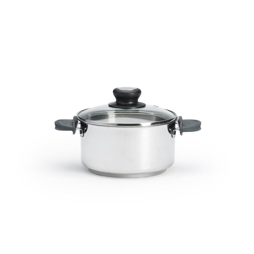 Casserole/faitout en inox MILADY, pour poignée amovible TWISTY - diamètre 16cm