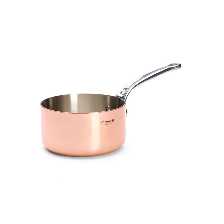 Casserole en cuivre INOCUIVRE - diamètre 16cm