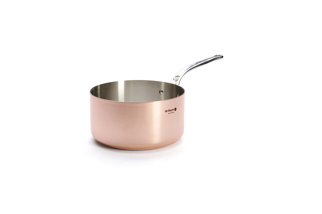 Casserole en cuivre PRIMA MATERA - diamètre 24cm