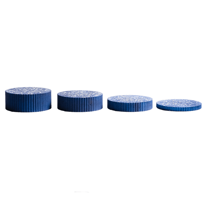 Dessous de verres Colosse bleu (lot de 4)