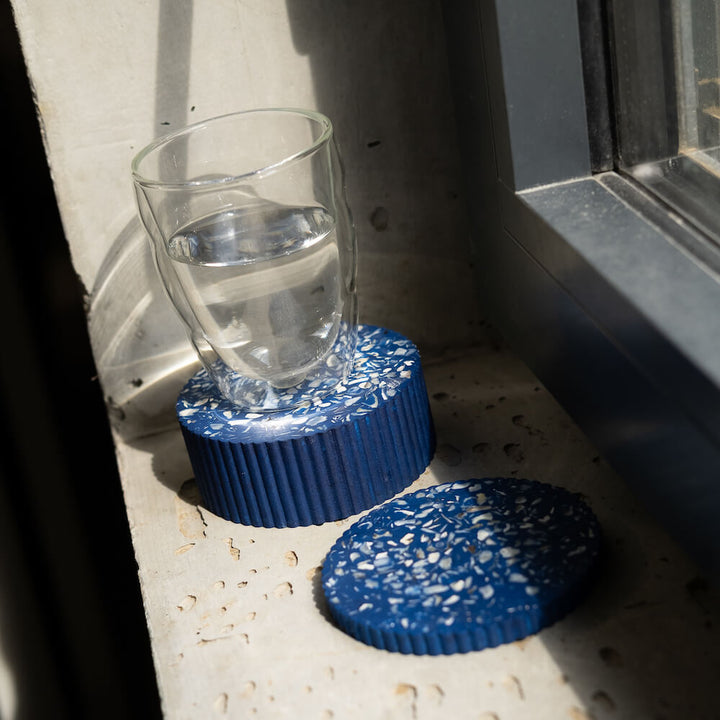 Dessous de verres Colosse bleu (lot de 4)