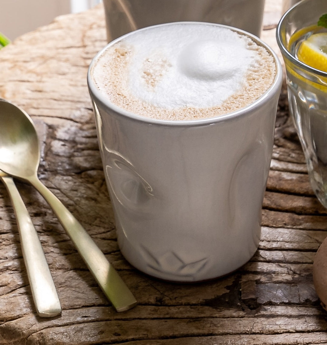 Tasse bosselée - la pièce - Platine