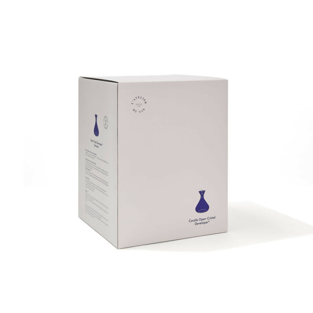 Carafe à vin innovante Open Cristal Developer